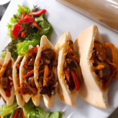 A picture of Veg Pita pockets.