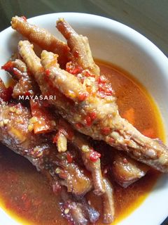 Foto resep Ceker Ayam Bumbu Pedas