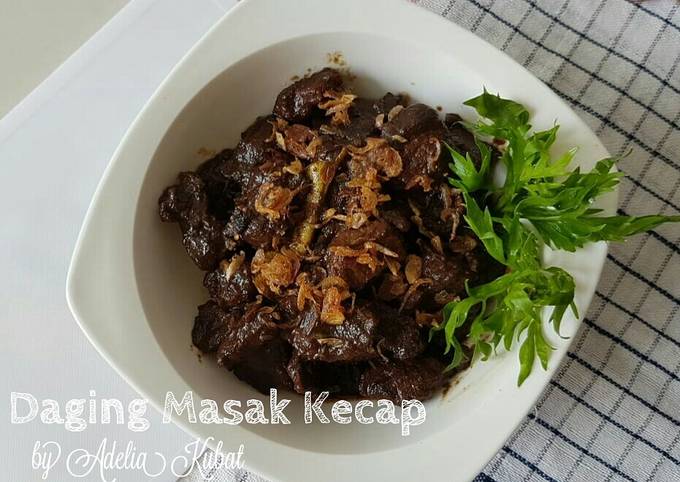 Daging Masak Kecap Simple Enak