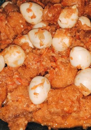 Foto resep Sambel goreng krecek telur puyuh
