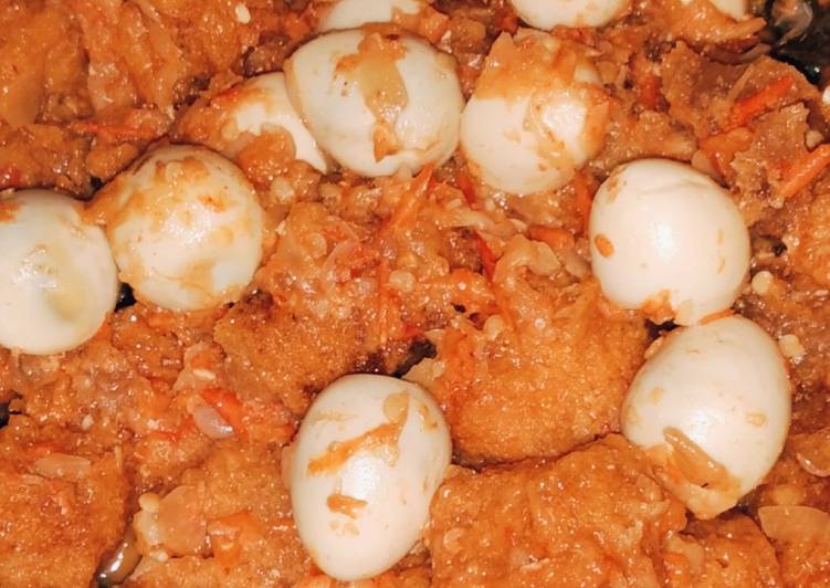 Resep Sambel goreng krecek telur puyuh, Lezat Sekali