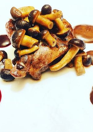Foto di Capriolo, cioccolato e frutti di bosco