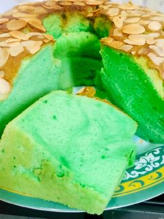Foto resep Pandan Chiffon Putih Telur