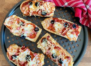 Une photo de ☆Tartines façon Pizza☆