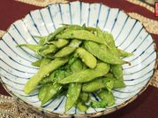 A picture of edamame snacks