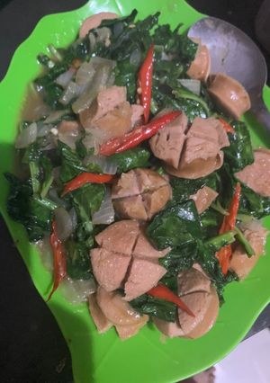Foto resep Tumis baby kailan sosis bruthwurs