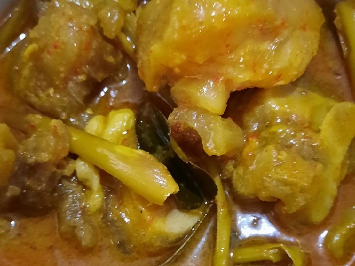 Cara Mudah Menyiapkan Resep Gulai Tunjang Anti Ribet, Mantap
