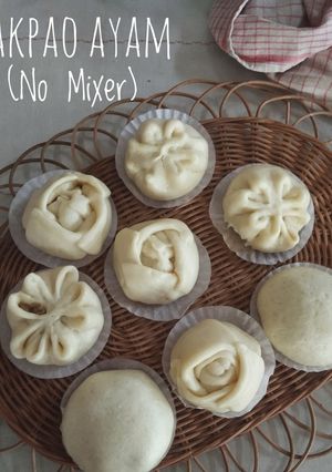 Foto resep Bakpao Ayam (No Mixer)