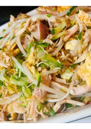 蛋白質纖維餐-乾的鹹水雞 的食譜成品照片