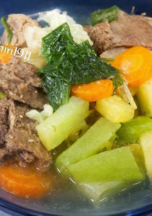 Foto resep Sup Tulang Sayur