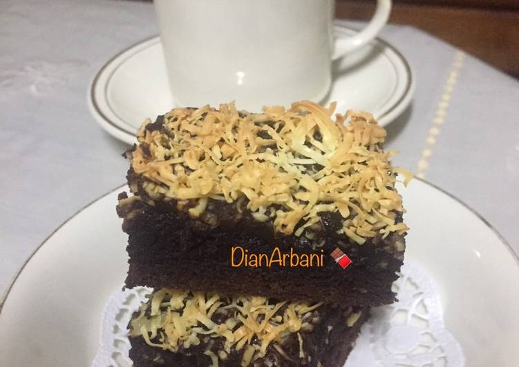 Brownies Coklat Panggang (tanpa BP & Soda Kue)