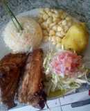 Tiradito y jaladito de pescado