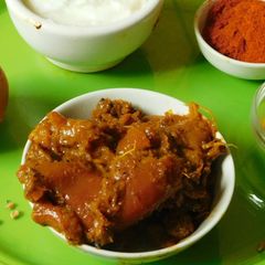 A picture of Spicy Aromatic Lime Pickle.