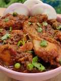 Chicken kasa (chicken in thick gravy)