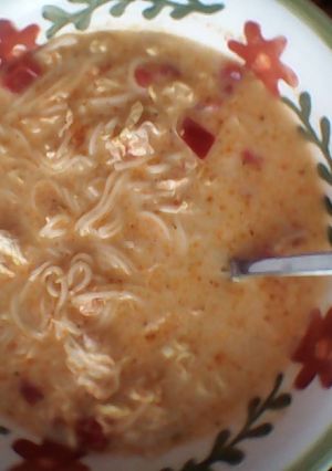 Una foto de Caldo de huevos