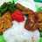 Ayam penyet sambal tomat