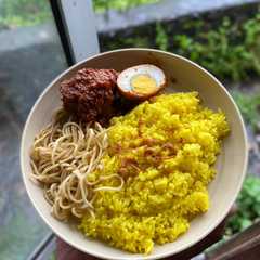 Nasi Kuning Rice Cooker-レシピのメイン写真