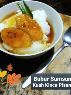 Foto resep Bubur Sumsum Kuah Kinca Pisang Raja