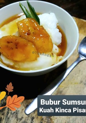 Foto resep Bubur Sumsum Kuah Kinca Pisang Raja