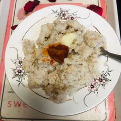 Masala Bhagar (Samak rice) A picture of Masala Bhagar (Samak rice).