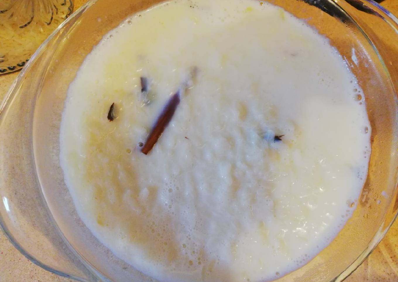 Arroz con leche rápido ✔️ con leche sin lactosa