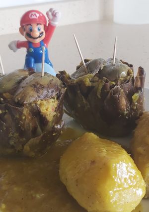 Una foto de Alcachofas rellenas