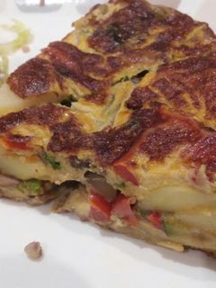 Una foto de Tortilla campesina
