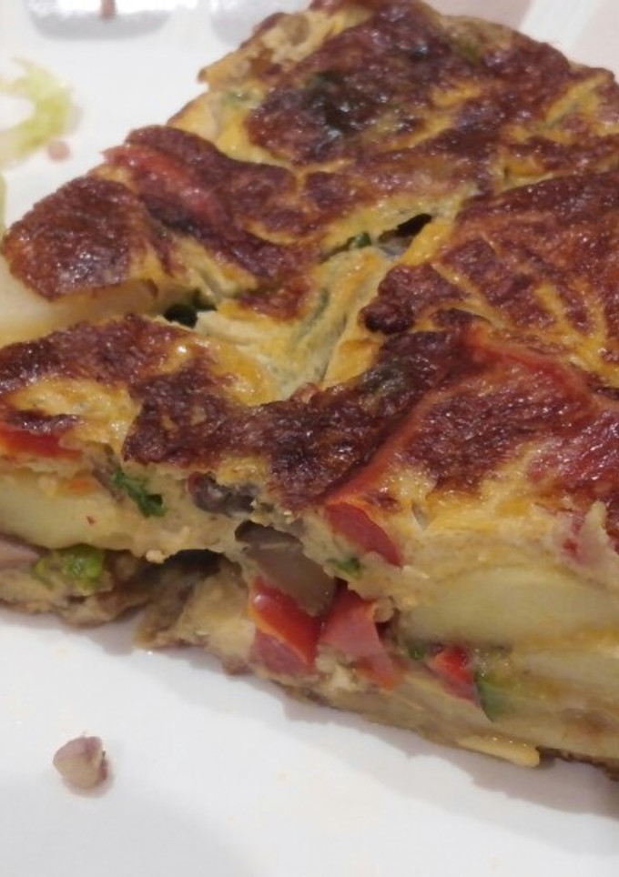 Una foto de Tortilla campesina