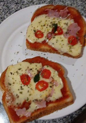 Una foto de Tostadas a la napolitana