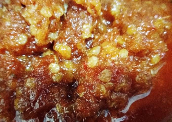 Sambal pedes enak mantap