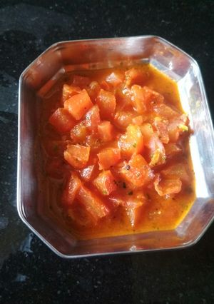 A picture of Sweet and sour tomato.