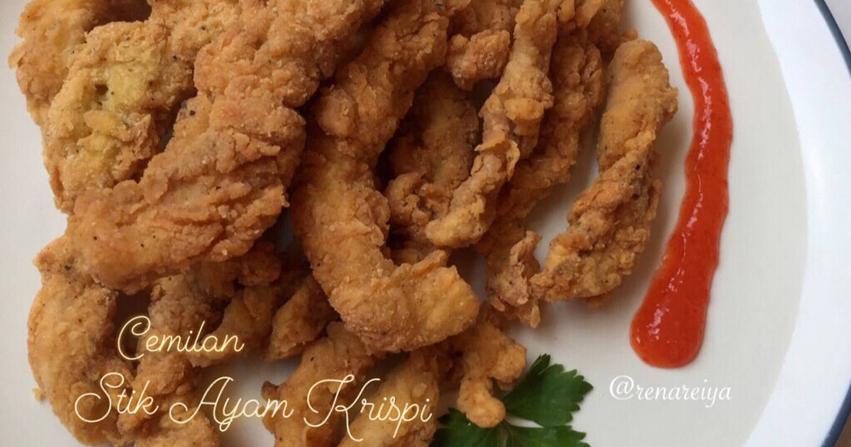 Resep Cemilan Stik Ayam Krispi Oleh Rena Andini Cookpad