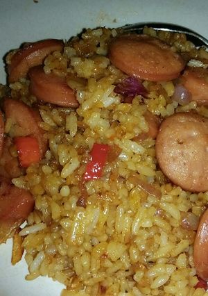 Foto resep Nasi Goreng Sosis