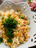 Eringi mushroom Butter Rice