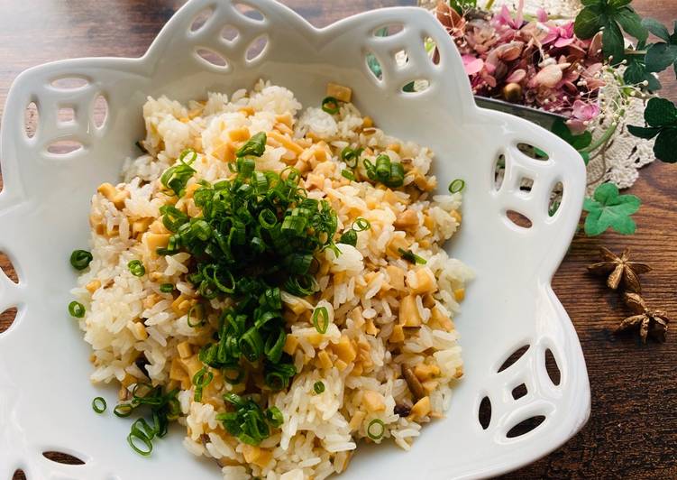 Recipe of Perfect Eringi mushroom Butter Rice