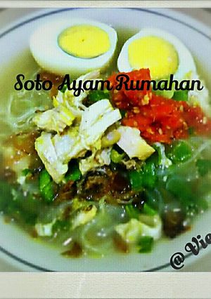 Foto resep Soto Ayam Rumahan