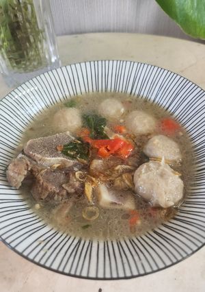 Foto resep Bakso tulangan instan