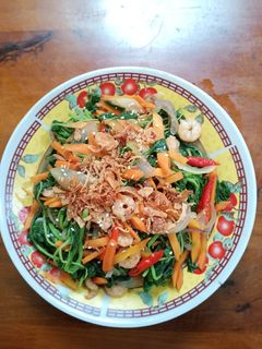 Foto resep Bayam tumis