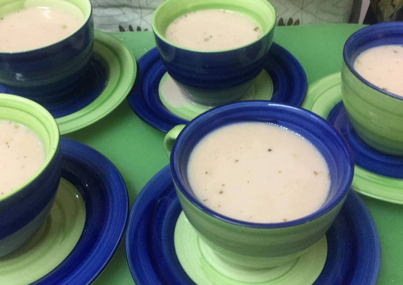 Kashmiri chai (pink tea)