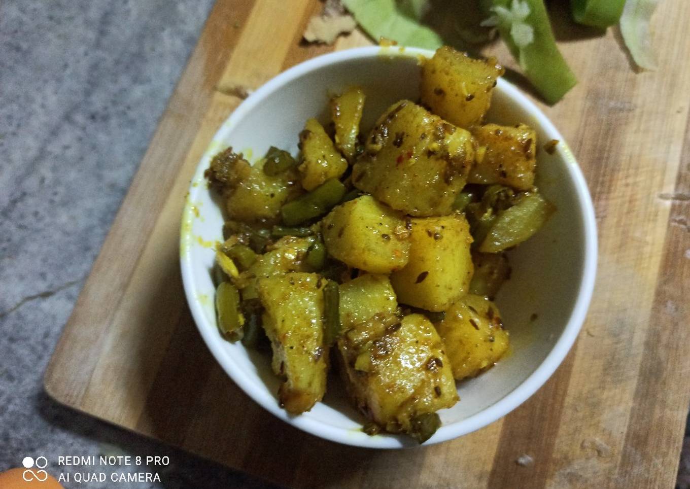 Aloo Beans Ki Sabzi