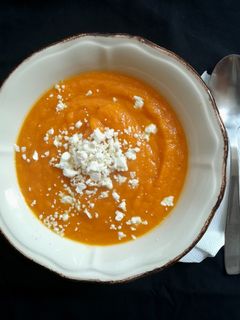 Foto de Creme de Abóbora com Queijo Feta
