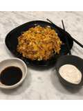 Pajeon (Pancake coreani salati con carote, cavolo e scalogno) 🥕🧅🥞 🇰🇷