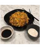 Pajeon (Pancake coreani salati con carote, cavolo e scalogno) 🥕🧅🥞 🇰🇷