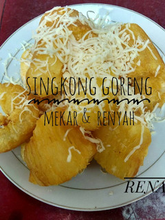 Foto resep Singkong Goreng Mekar Tabur Keju