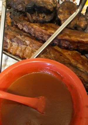 A picture of Kentucky Whiskey Barbecue Sauce.
