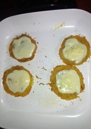 Una foto de Pizzetas de zanahoria