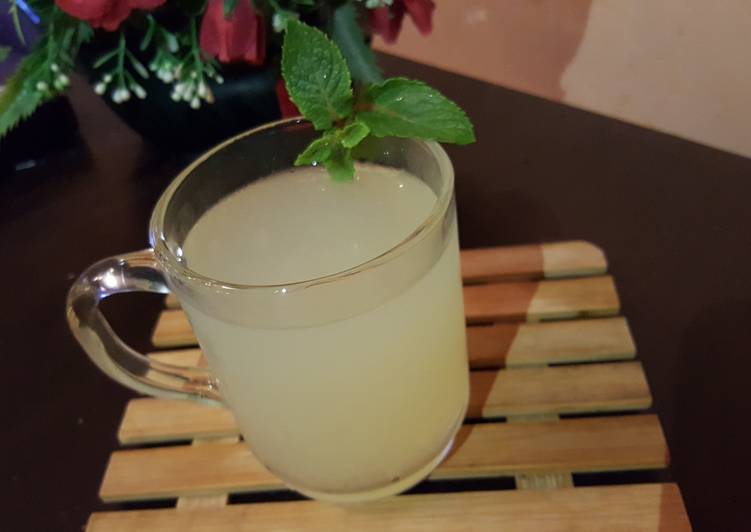 Recipe: Delicious Citronnade à la Menthe