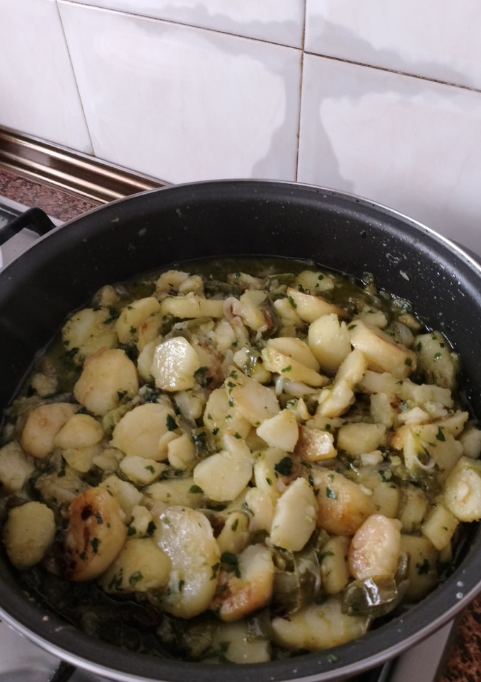 Una foto de Patatas a lo Pobre