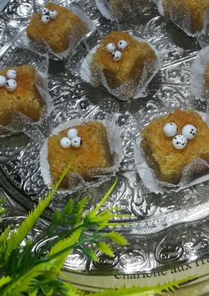 A picture of Baklava with Kataifi (Kunafa) by Siham Delkh.