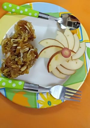 A picture of Apple halwa.